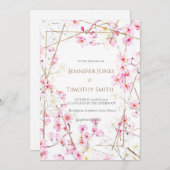 Weddenschap-uitnodiging Kaart (Voorkant / Achterkant)