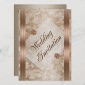 Weddenschap-uitnodiging Kaart (Voorkant / Achterkant)