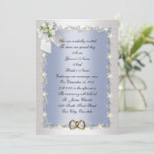 Weddenschap-uitnodiging Kaart (Staand voorkant)