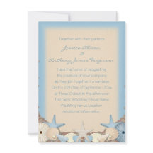 Weddenschap Uitnodiging prachtige tropische strand