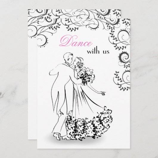 Weddenschap  uitnodiging voor weddenschappen (Voorkant / Achterkant)