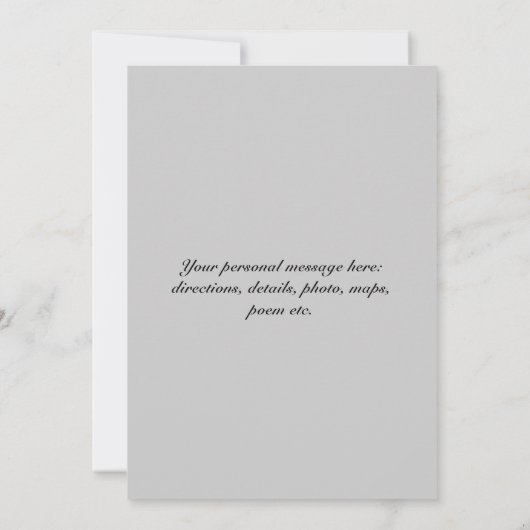 Weddenschap Uitnodigingen wintersneeuwvlokken brui (Achterkant)