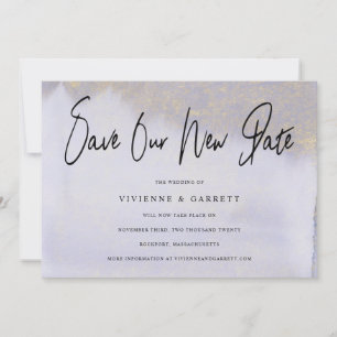 Weddenschap Uitstel opslaan onze nieuwe datumfoto Save The Date