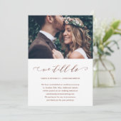 Weddenschap uitstellen We doen nog steeds foto Aankondiging (Staand voorkant)