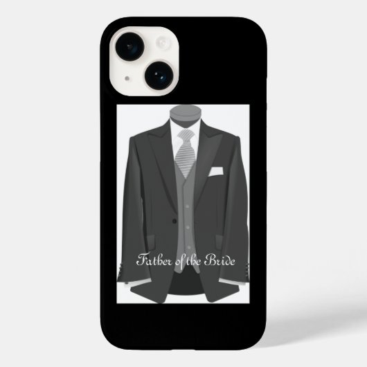 Weddenschap Vader van de Bride Case-Mate iPhone Case (Achterkant)