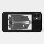 Weddenschap Vader van de Groom Case-Mate iPhone Case (Achterkant (horizontaal))