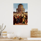 Weddenschap van de maagd door Raffael Poster (Keuken)