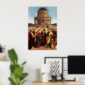 Weddenschap van de maagd door Raffael Poster (Thuiskantoor)