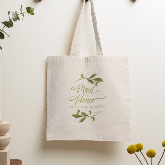 Weddenschap van Honor Floral - gepersonaliseerde V Tote Bag
