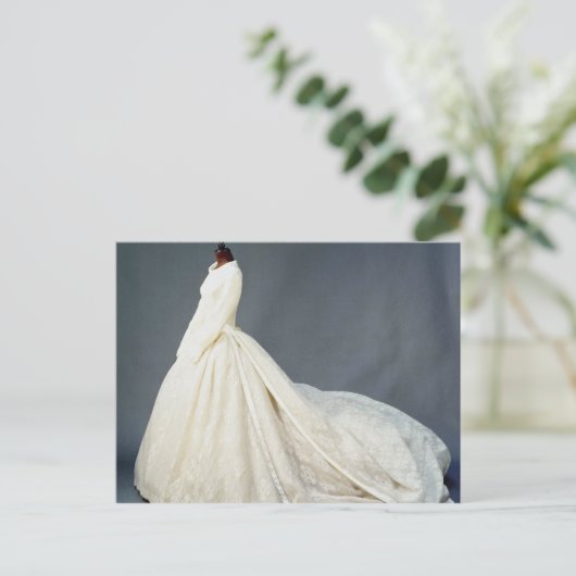 Weddenschap van Katharine Worsley Briefkaart (Staand voorkant)