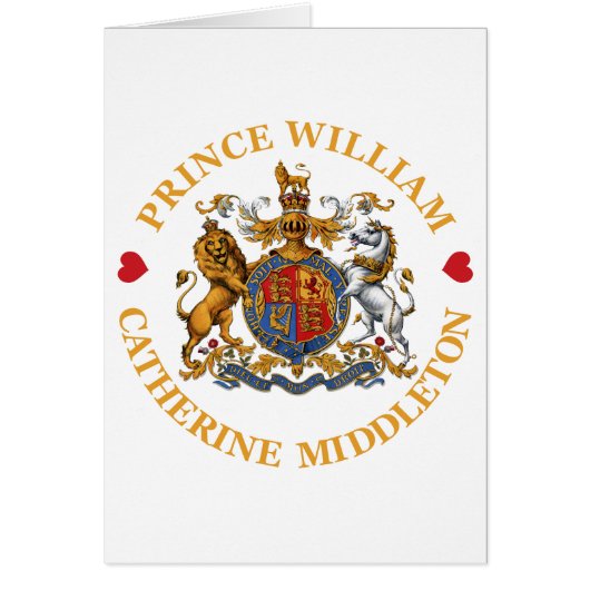 Weddenschap van prins William en Catherine Middlet (Voorkant)