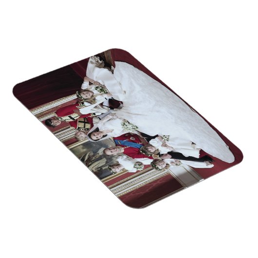 Weddenschap van prins William en Catherine Middlet Magneet (Rechterzijde)