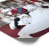 Weddenschap van prins William en Catherine Middlet Poster (Hoek)