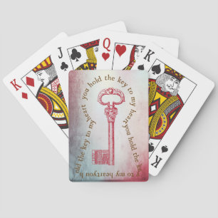 Weddenschap van speelkaartjes voor voetgangers pokerkaarten