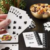 Weddenschap van speelkaartjes voor voetgangers speelkaarten (Insitu)