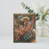 Weddenschap van St. George, prinses Sabra door Ros Briefkaart (Staand voorkant)