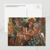 Weddenschap van St. George, prinses Sabra door Ros Briefkaart (Voorkant / Achterkant)
