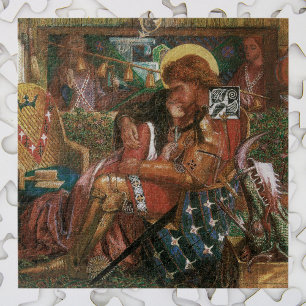 Weddenschap van St. George, prinses Sabra door Ros Legpuzzel