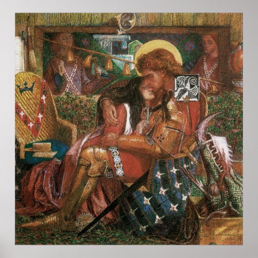 Weddenschap van St. George, prinses Sabra door Ros Poster (Voorkant)