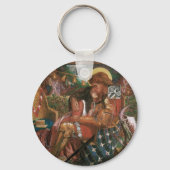 Weddenschap van St. George, prinses Sabra door Ros Sleutelhanger (Achterkant)