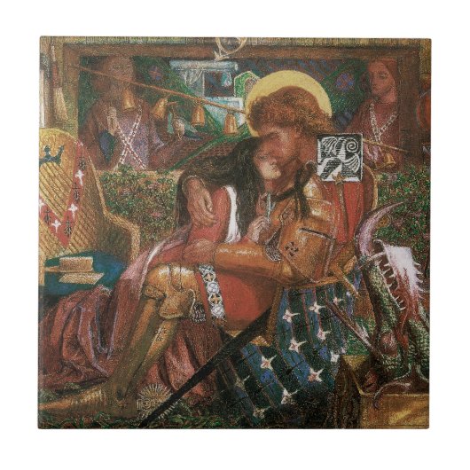 Weddenschap van St. George, prinses Sabra door Ros Tegeltje (Voorkant)