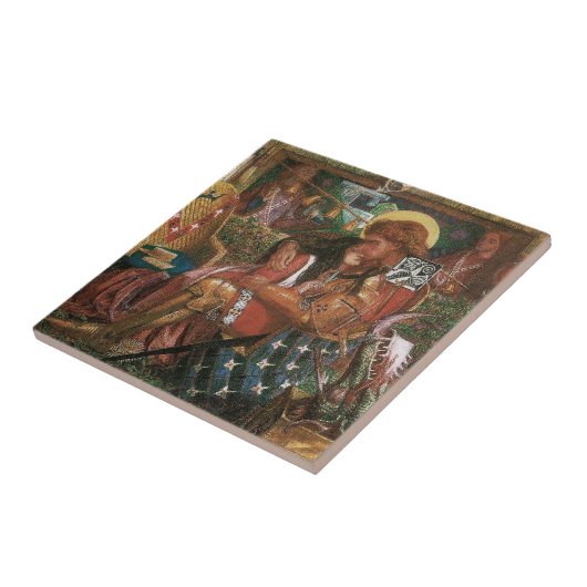 Weddenschap van St. George, prinses Sabra door Ros Tegeltje (Zijkant)