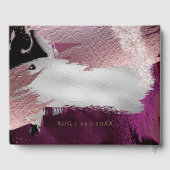 Weddenschap | Verbluffend chassis metaal Gastenboek (Achterkant)