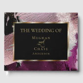 Weddenschap | Verbluffend chassis metaal Gastenboek (Voorkant)