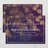 Weddenschap Verloving Uitnodiging binnenlichten (Voorkant / Achterkant)