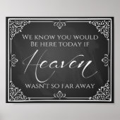 Weddenschap: "Vermiste van één hemel" Poster (Voorkant)