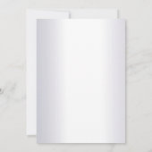 Weddenschap Vintage Silver Lovevogels Kaart (Achterkant)