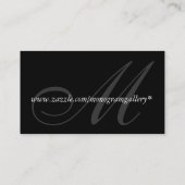 Weddenschap  Visitekaartje (Achterkant)