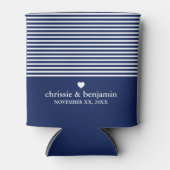 Weddenschap voor aangepaste bruidebruidegom Datum Blikjeskoeler (Voorkant)