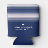 Weddenschap voor aangepaste bruidebruidegom Datum Blikjeskoeler (Achterkant)