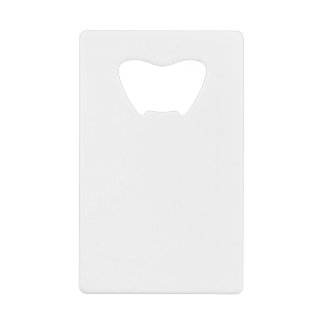 Weddenschap voor Coffee Caca Tea Drink Mix Creditkaart Flessenopener