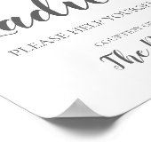 Weddenschap voor dames en heren uit het Bathroom-m Poster (Hoek)