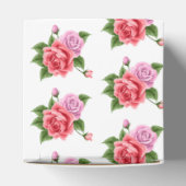 Weddenschap voor doos met het hart bedankdoosjes (Bovenkant)