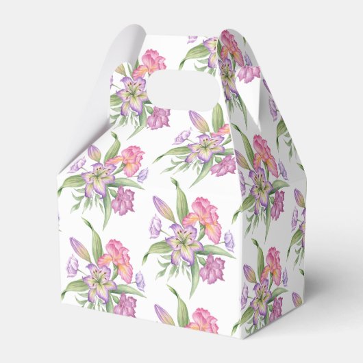 Weddenschap voor een doos met drijvende beugels bedankdoosjes (Achterkant)