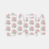 Weddenschap voor een doos met drijvende beugels bedankdoosjes (Uitgevouwen)