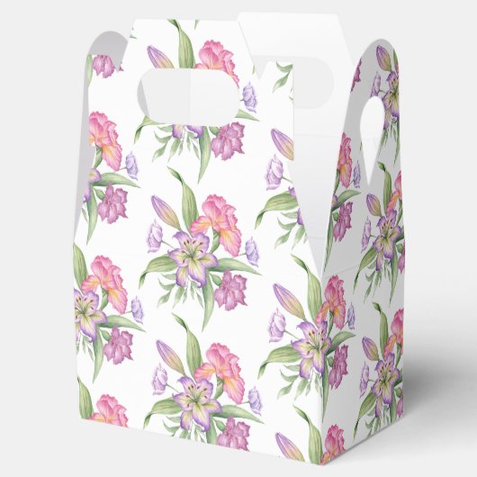 Weddenschap voor een doos met drijvende beugels bedankdoosjes (Geopend)