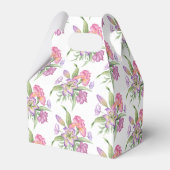 Weddenschap voor een doos met drijvende beugels bedankdoosjes (Voorkant Zijde)