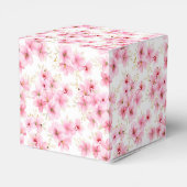 Weddenschap voor een doos met drijvende beugels bedankdoosjes (Achterkant)