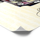 Weddenschap voor fotocabine, camera Cream Poster (Hoek)