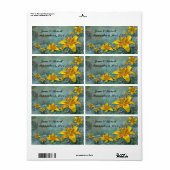 Weddenschap voor labels - groot (Full Sheet)