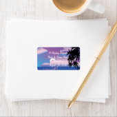 Weddenschap voor lip Balm Tube Label (Insitu)