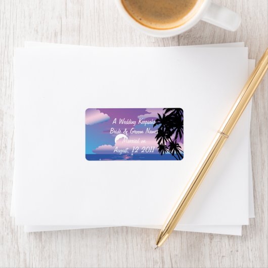 Weddenschap voor lip Balm Tube Label (Insitu)