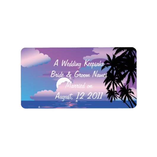 Weddenschap voor lip Balm Tube Label (Voorkant)