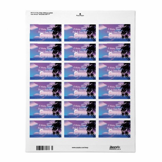 Weddenschap voor lip Balm Tube Label (Full Sheet)