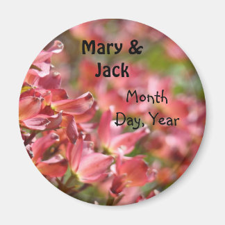 Weddenschap voor magneten Floral Bridal Set Save D