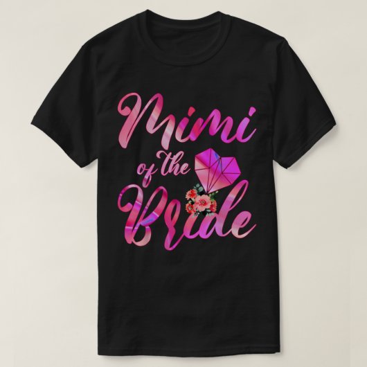 Weddenschap voor oma van Bride Mimi van de Br T-shirt (Design voorkant)